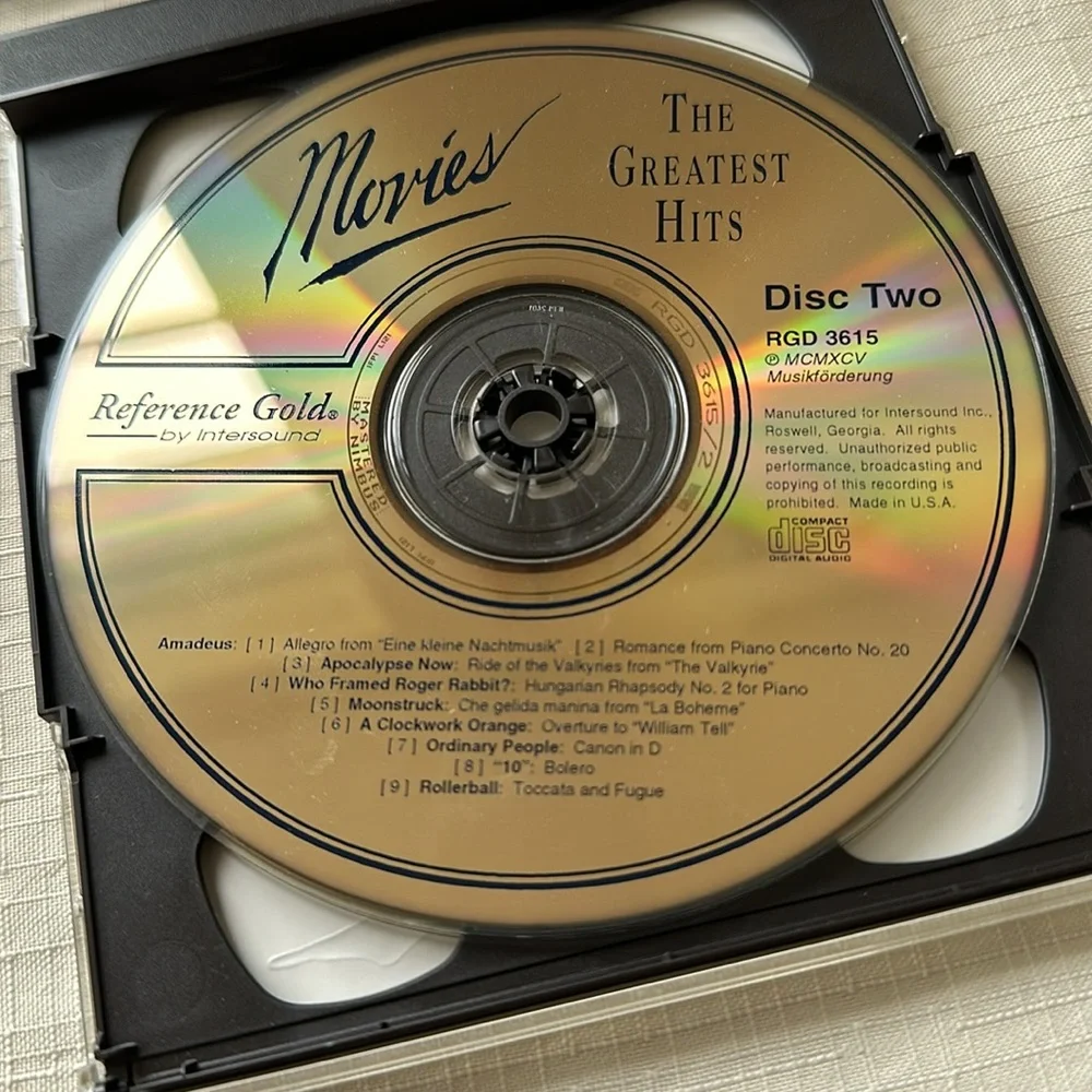 3 CD Don't Drop the reins/the Greatest Hits/1 VHS-1 DVD movies